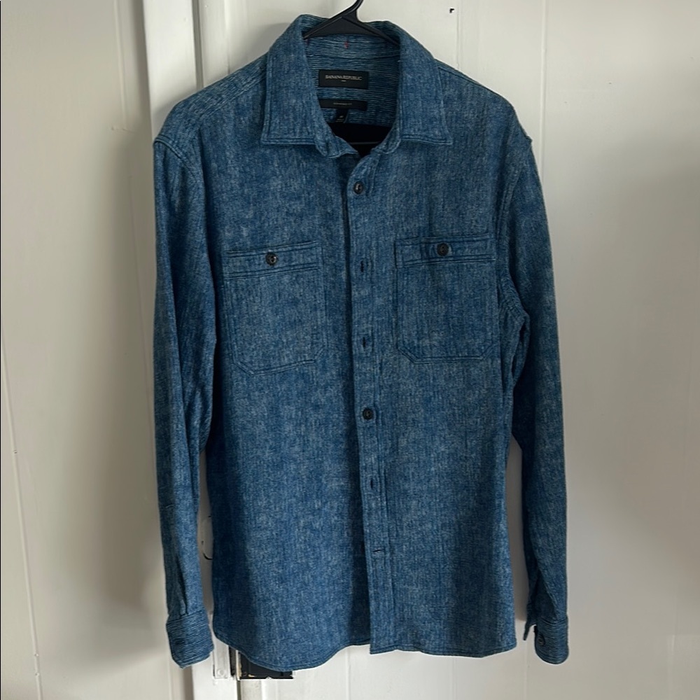 Banana Republic Blue Denim Shirt